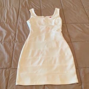 Ruby Rox white bodycon dress